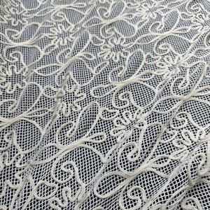 Encaje de Cordón Soluble en Agua 2024, Tela de Guipur <span class=keywords><strong>con</strong></span> Color Personalizado para Decoración de Bodas y Jarrones - Product Image 3