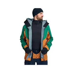 Wholesale Cheap Outdoor Sport Waterproof Jacket Men Climbing Ski Hoodie Full Zip Plus Size Snow Suit