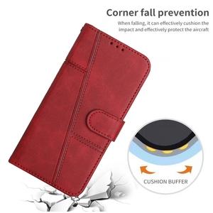 Custodia a Portafoglio in Pelle PU di Lusso per <span class=keywords><strong>OPPO</strong></span> A6X con Porta Carte - Product Image 4