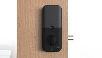 Cerradura Inteligente Ultrafina de Aleación de Aluminio con Memoria, Huella Dactilar Biométrica en la Nube, Tarjeta, Llave Mecánica y Cerrojo para Puertas de Madera