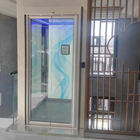 Nouvel ascenseur hydraulique vertical compact pour villa, maison, extérieur, 2 personnes, ascenseur résidentiel externe