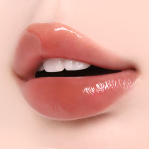 Pêche Nude LIPHIP # Teinte à lèvres liquide brillante L26, couleur transparente repulpante, éclat naturel, hautement pigmentée, longue tenue, confort lisse - Product Image 5