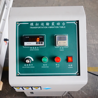 Máquina de prueba de vibración de tipo rotativo/caja de cartón de embalaje equipo de máquina de simulador de mesa de prueba de vibración de transporte simulado