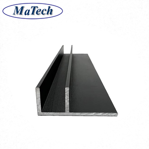 Piezas de perfil de extrusión de aluminio de canal de ranura personalizadas de fábrica - Product Image 4