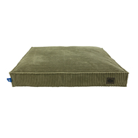 Neue Wildleder Rechteck Hunde matratze Luxus benutzer definierte Cord Hunde matratze Bett mit abnehmbarem Bezug