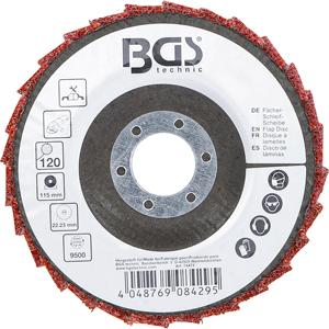 BGS Disque à lamelles Non tissé Ø 115 mm Taille du grain 120 - Product Image 4