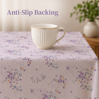 Nappe élégante en PVC tissé à motifs floraux, toucher doux, imperméable et anti-taches, pour la décoration de mariage et de salle à manger