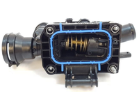 Boîtier de thermostat moteur pour 2017-2021 C-ITROEN C3 C4 DS OPEL P-EUGEOTs 508 1.5 Bleu-HDI Part #9812113780