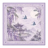 Tapis de table de mahjong de Noël avec design antidérapant, forme carrée durable, motif agneau de la vallée et houx, en terre de diatomées