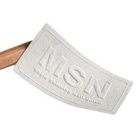 Étiquettes autocollantes personnalisées pour bougies parfumées à motifs d'arbres avec texture en relief et logo.