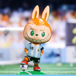 POPMART Labubu Argentinien Zusammenarbeit Blind Box PVC Anime Figur Überraschung Sammlerstück Fußballspiel zeug für Jungen für WM-Geschenk - Product Image 5