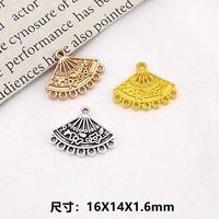 Accessoires de bijoux en alliage DIY les moins chers, série style antique, boucles d'oreilles, colliers, matériaux décoratifs, pendentifs, 100 pièces/sac