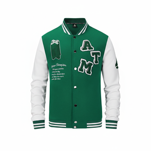 แจ็กเก็ตซาฟารีกันน้ำมีซิปปักคอตั้งสำหรับผู้ชายวินเทจมาตรฐานอบอุ่นสำหรับฤดูใบไม้ร่วง - Product Image 1