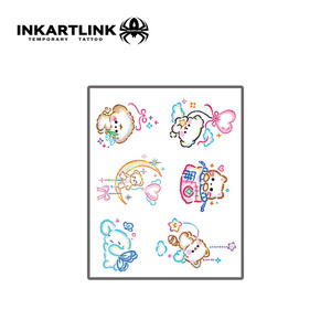 Adesivi Tatuaggio Personalizzati OEM Dipinti a Mano <span class=keywords><strong>con</strong></span> Animali Domestici (<span class=keywords><strong>Cani</strong></span> e Gatti) Impermeabili, Ideali per Bambini e Adolescenti, Decorazioni per Eventi e Arte Corporea - Product Image 3