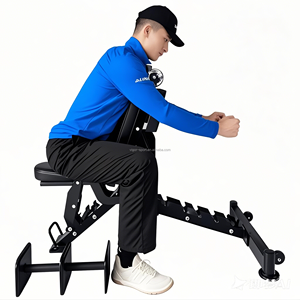 <span class=keywords><strong>Banc</strong></span> de musculation inclinable multifonctionnel VIGFIT pour exercices de fitness et entraînement commercial, avec haltères et fonction preacher <span class=keywords><strong>curl</strong></span> - Product Image 4