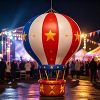 Balão Inflável de Ar Quente para Decoração de Festa Infantil e Atividades de Circo - Adereço de Carnaval e Publicidade de Fundo