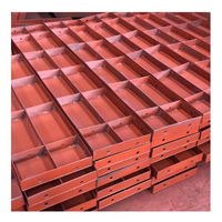 Panneaux de coffrage en acier Q235 pour colonnes et dalles en béton, système de support de coffrage métallique pour la construction