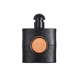 Flacone di Profumo Quadrato in Vetro Nero, Confezione per Fragranze 20ml 50ml 100ml, Bottiglie Vuote di Lusso per Colonia da Uomo con Tappo - Product Image 5