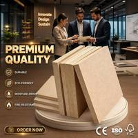 Tablero de MDF Lijado Ecológico E1 de 18 mm, Fabricación de Muebles de Cocina, Venta al por Mayor B2B, Suministro Directo de Fábrica, Entrega Rápida
