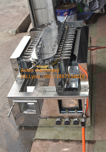 Satay <span class=keywords><strong>Kebab</strong></span> xiên nướng máy/tự động yakitori nướng máy/tự động lật quay gà satay xiên nướng máy - Product Image 4