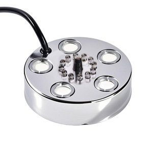 Pulvérisateur paysager pour rocaille à 5 têtes, diffuseur de brume colorée à haute production de brume, tête d'atomisation ultrasonique, accessoires pour piscine et aquarium - Product Image 1