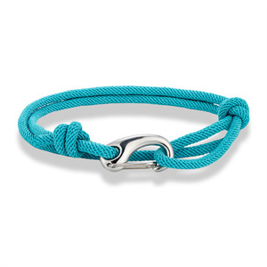 <span class=keywords><strong>Bracelet</strong></span> double couche en <span class=keywords><strong>maille</strong></span> milanaise minimaliste, acier inoxydable, fermoir mousqueton, réglable, style corde nautique, pour couple - Grande Vente - Product Image 5