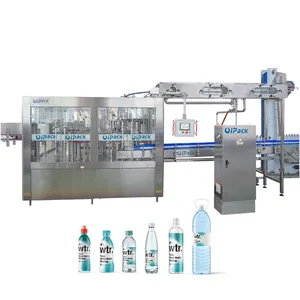 500ML 1000ML पूर्ण स्वचालित 3 in1 मिनी छोटे व्यापार के पैमाने पर बोतल खनिज वसंत शुद्ध टेबल पीने के पानी भरने मशीन