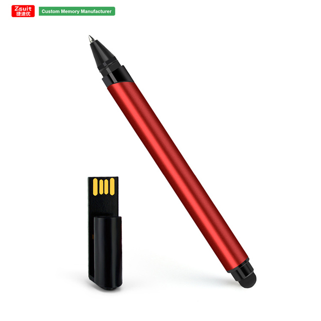 Brand New Multi-function Pen Shaped USB Key Memoria Sticks Flash Drive 2.0 Custom Logo 64g Metal Usb Flash Drive
