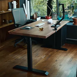 גובה מסגרת שולחן מתכווננת הרמת שולחן שני רגליים חשמלי גודל גודל גדול להתאים