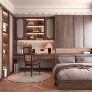 Armario de Madera Estilo Chino Personalizable, Juego de Dormitorio Completo en Tamaño Nuevo, Muebles para Dormitorios Modernos, Gran Venta - Product Image 6