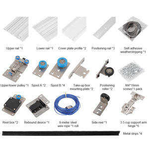 <span class=keywords><strong>Rails</strong></span> de cuisine, système de <span class=keywords><strong>porte</strong></span> <span class=keywords><strong>coulissante</strong></span> invisible, <span class=keywords><strong>kit</strong></span> de quincaillerie à ouverture par pression, mécanisme de <span class=keywords><strong>porte</strong></span> pliante caché, accessoires pour <span class=keywords><strong>porte</strong></span> <span class=keywords><strong>coulissante</strong></span> - Product Image 2