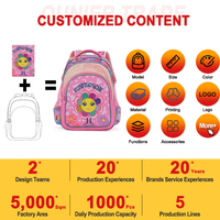 Sacs à dos personnalisés noirs avec impression par sublimation, sacs à dos quotidiens pour collégiens motif tournesol, vente en gros