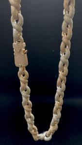 Chaîne cubaine VVS1 Moissanite Iced Out avec bijoux en argent 925 Iced Out pour hommes et femmes, idéale pour les mariages et événements. - Product Image 4