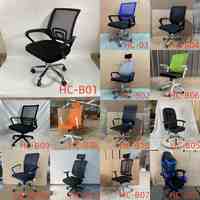 Chaises de conférence pivotantes convertibles en gros d'usine chaises de bureau ergonomiques en maille chaise de bureau pour jeux vidéo
