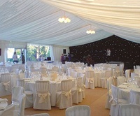 12x24m salón de bodas móvil Ceremonia de construcción lona Casa de burbujas inflable carpa de techo de concha dura garaje inflable