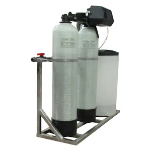 6000LPH Dual-resin Tanks and Single-Fleck Valve Automatic Water Softener