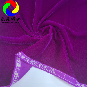 Meilleure qualité de tissu sud-coréen Micro Velvet 5000 Crown Mode 54 "100% Polyester Plain Micro <span class=keywords><strong>Falcon</strong></span> Velvet Super Micro 5000 - Product Image 4