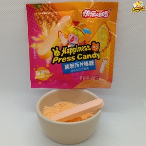 Caramelos comprimidos en barra con polvo, envueltos individualmente, personalizados, con muchas formas, caramelos de tableta de la Feria de Cantón, venta al por mayor - Product Image 6