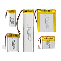Customized OEM 1800mah 1200mah 850mah 500mah rechargeable 103450 li ion li-ion Lithium polymer 3.7v 2200mah lipo battery