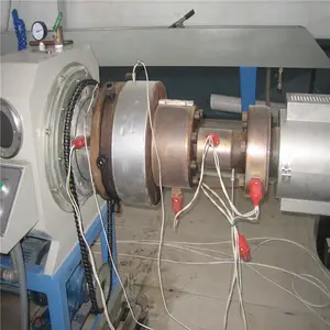 Máquina de fabricación de tubos corrugados de plástico HDPE PVC, línea de extrusión, planta de fabricación