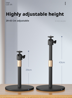 Support de projecteur télescopique en métal pour bureau, réglage d'angle flexible, capacité de charge de 5 kg