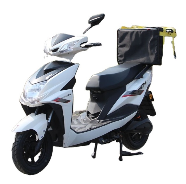 Cheap 800W 60V 3-Speed Steel Frame Electronic Lead Acid Battery Electric Scooter for Food Delivery with High Speed