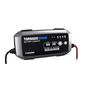 TOPDON T30A véhicule automobile polarités inversées <span class=keywords><strong>6</strong></span>/<span class=keywords><strong>12</strong></span>/<span class=keywords><strong>24</strong></span> <span class=keywords><strong>volts</strong></span> 30 ABS <span class=keywords><strong>chargeur</strong></span> <span class=keywords><strong>de</strong></span> <span class=keywords><strong>batterie</strong></span> ignifuge <span class=keywords><strong>chargeur</strong></span> <span class=keywords><strong>de</strong></span> <span class=keywords><strong>batterie</strong></span> <span class=keywords><strong>de</strong></span> voiture - Product Image 6
