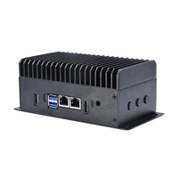 Edge Computer huaatias 200 AI 20/8 atasan tanpa kipas PC industri papan pengembangan komputer tanam Server stok