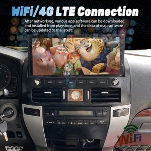 12.3" Big Screen Wireless Carplay for Toyota Prado 2003-2010 for Lexus Gx470 Android Car GPS Navigation Multimedia Video <b>Player</b> - Product Image 5