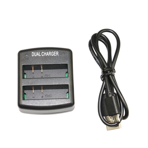 HOSHI Xiaoyi-Base de carga con doble cargador de batería, accesorios para Cámara de Acción <span class=keywords><strong>Xiaomi</strong></span> Yi <span class=keywords><strong>4k</strong></span> de segunda generación - Product Image 5
