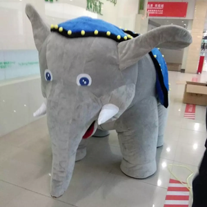 Costume de mascotte gonflable d'éléphant pour <span class=keywords><strong>2</strong></span> <span class=keywords><strong>personnes</strong></span> pour fête - Product Image 2