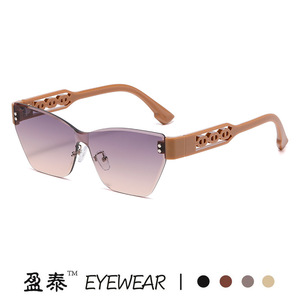 Eyewear Cat Eye Sunglasses <b>Pink</b> <b>Frame</b> Pc Lens UV400 Women Lightweight - Product Image 4