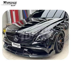 Kit carrozzeria per Merceds W218 2011-2018 fino a CLS63 paraurti in fibra di carbonio stile B - Product Image 6