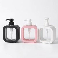 Bouteilles à pompe vides en plastique grande capacité, rechargeables, anti-fuite, écologiques, pour désinfectant pour les mains, gel douche, lessive - Vente en gros